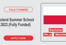 Poland Summer School 2023 (Fully Funded)