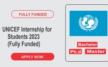 UNICEF Internship for Students 2023 (Fully Funded)