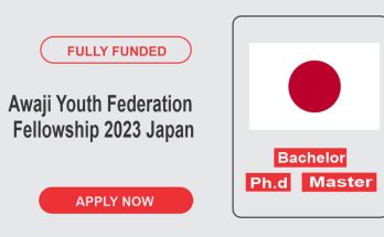 Awaji Youth Federation Fellowship 2023