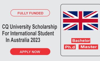 CQ University Scholarship For International Student In Australia 2023