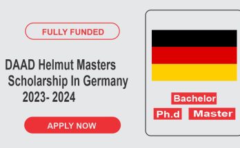 DAAD Helmut Masters Scholarship In Germany 2023