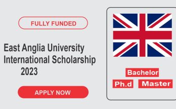 East Anglia University International Scholarship In 2023 | Study In UK