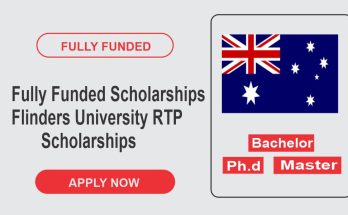 Fully Funded Scholarships Flinders University RTP Scholarships 2023-24