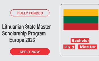 Lithuanian State Master Scholarship Program In Europe 2023 | Fully Funded