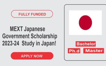 MEXT Japanese Government Scholarship 2023-24 Study in Japan