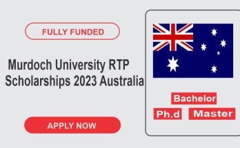 Murdoch University RTP Scholarships 2023 Australia | Fullt Funded