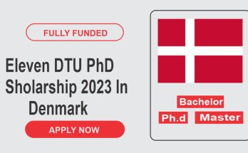 Eleven DTU PhD Sholarship 2023 In Denmark Fully Funded