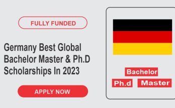 Germany Best Global Bachelor Master & Ph.D Scholarships In 2023