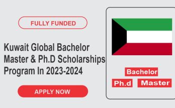 Kuwait Global Bachelor Master & Ph.D Scholarships Program In 2023-2024