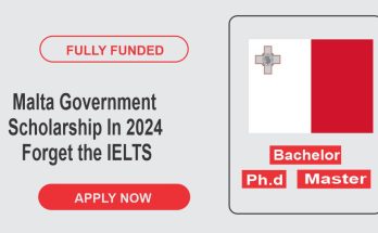 Malta Government Scholarship In 2024 Forget the IELTS