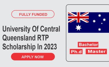 University Of Central Queensland RTP Scholarship In 2023