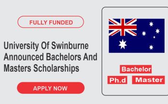 University Of Swinburne Announced Bachelors And Masters Scholarships For Australia 2023