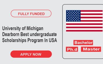 University of Michigan Dearborn Best undergraduate Scholarships Program In USA For 2024