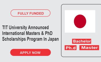 TIT University Announced International Masters & PhD Scholarships Program In Japan 2024