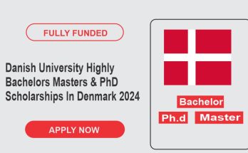 Danish University Highly Bachelors Masters & PhD Scholarships In Denmark 2024