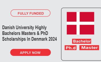 Danish University Highly Bachelors Masters & PhD Scholarships In Denmark 2024