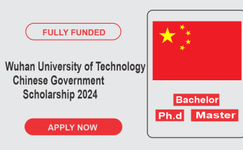 Wuhan University of Technology Chinese Government Scholarship 2024 Online Application