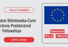Fully Funded Marie Skłodowska-Curie Actions Postdoctoral fellowships For International Students