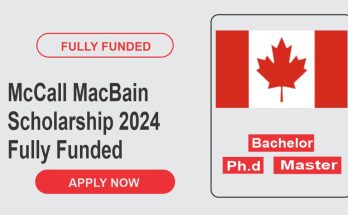 McCall MacBain Scholarship