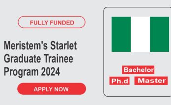 Meristems Starlet Trainee Program