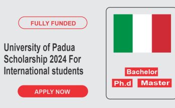 Padua Scholarship 2024