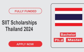 SIIT Graduate Scholarships