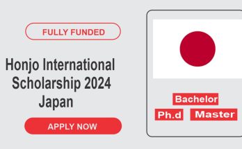 Honjo International Scholarship 2024