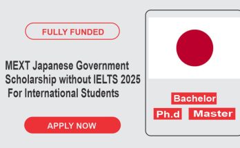 MEXT Japanese Scholarship