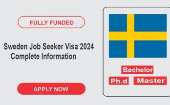 Sweden Job Seeker Visa 2024