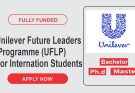 Unilever Future Leaders Programme (UFLP)2024 For International Students | Apply Online