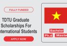 TDTU Graduate Scholarships For International Students 2024 Fully Funded | Study in Vietnam