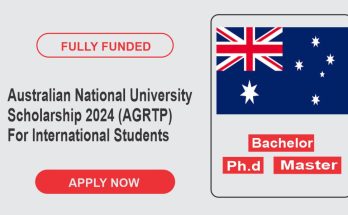ANU Scholarships 2024
