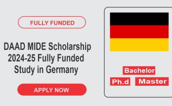 DAAD MIDE Scholarship 2024