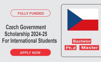 Czech Government Scholarship
